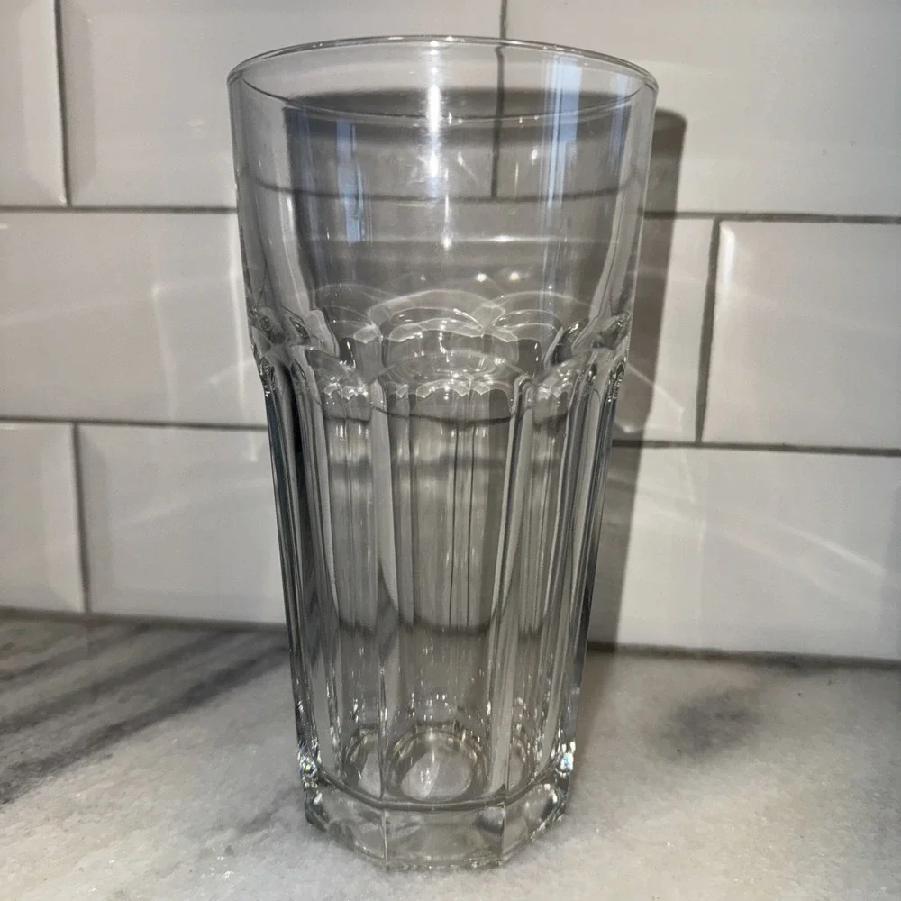 Set Of 6 VTG Libbey Duratuff Gibraltar Clear 7